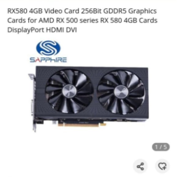 XFX XTR Edition RX 580 4GB OC+ - Picture 2 of 9